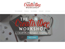 Tablet Screenshot of creativideeworkshop.com